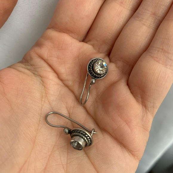 silver earrings biucles d'oreilles en argent neuves - Picture 4 of 5